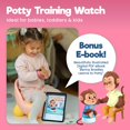 thumbnail image 2 of Reloj Benny Bradley V2 para entrenamiento para ir al baño, resistente al agua, rosa, 2 of 8