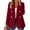 Wine, variant on Blazers for Women Business Casual Long Sleeve Lapel Open Front Suit Jacket Work Blazer with Pockets Wine