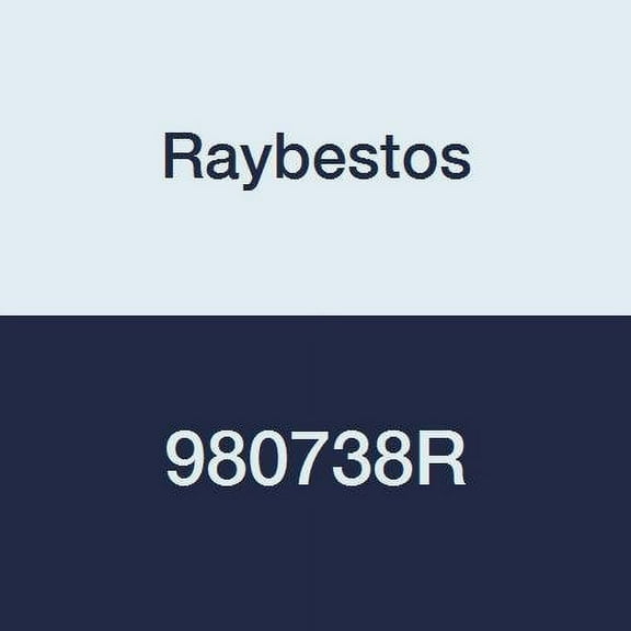 Raybestos 980738R Professional Grade Brake Rotor