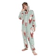 thumbnail image 5 of Vzayyk 4T-14Y Size Aviliable Cozy One-Piece Footless Sleeper Pajama Santa Claus Bearing Gifts, 5 of 8