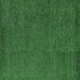 thumbnail image 1 of Ahgly Company Indoor Square Solid Emerald Green Modern Area Rugs, 7' Square, 1 of 4