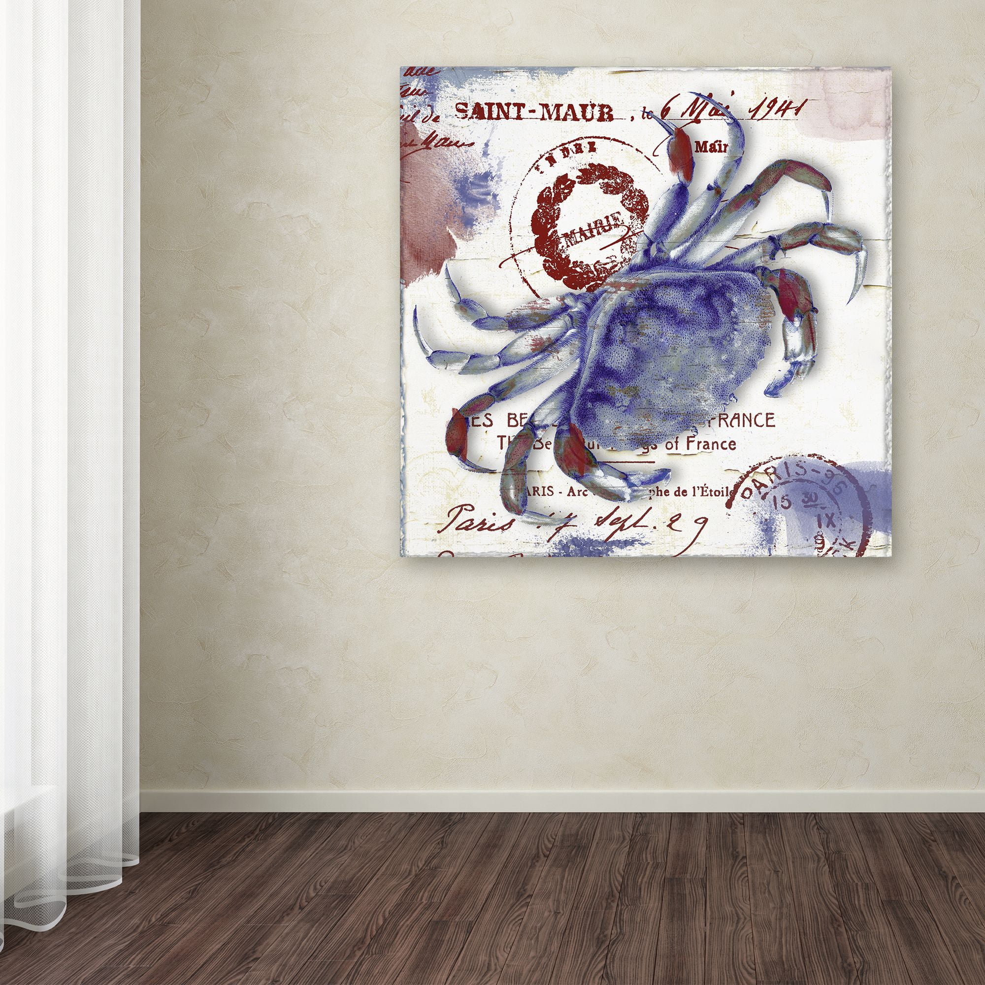 Trademark Fine Art "Oceania I" Canvas Art by Color Bakery