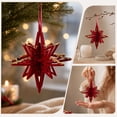 thumbnail image 4 of Christmas Hanging Ornaments with Pre-Strung Ribbons, Reusable Assorted 3D Designs for Christmas Tree, Indoor Holiday Decor and Gift Giving, 4 of 7