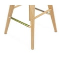 thumbnail image 5 of Boraam Bali 29" Backless Swivel Wood Bar Stool, Natural Finish, 5 of 8