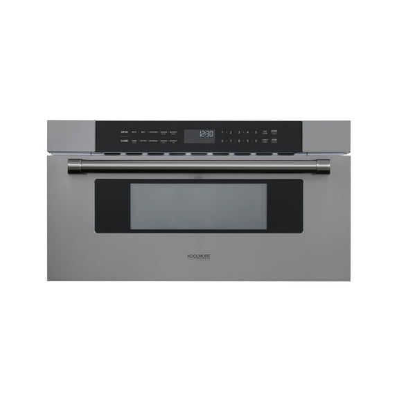 30 in. Black Stainless-Steel Microwave Drawer, 1.2 cu. ft. Capacity