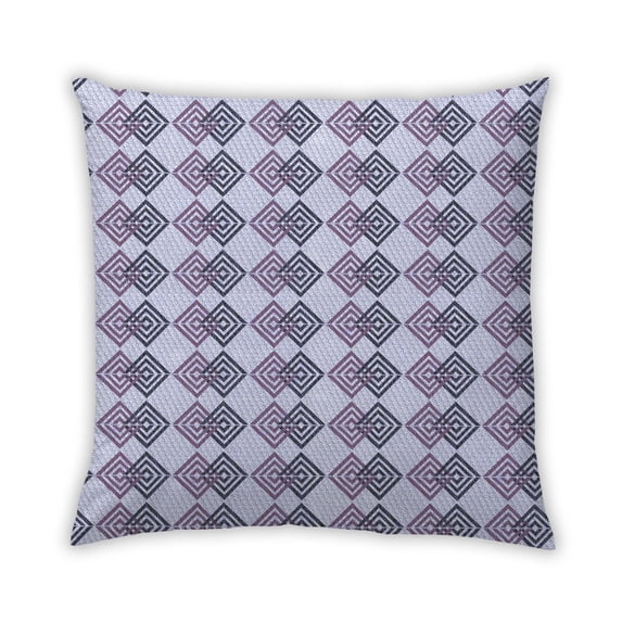 Ahgly Company Outdoor Square Contemporary Throw Pillow, 18 inch by 18 inch