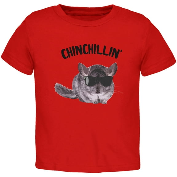 Chinchillin Chinchilla Red Toddler T-Shirt - 4T