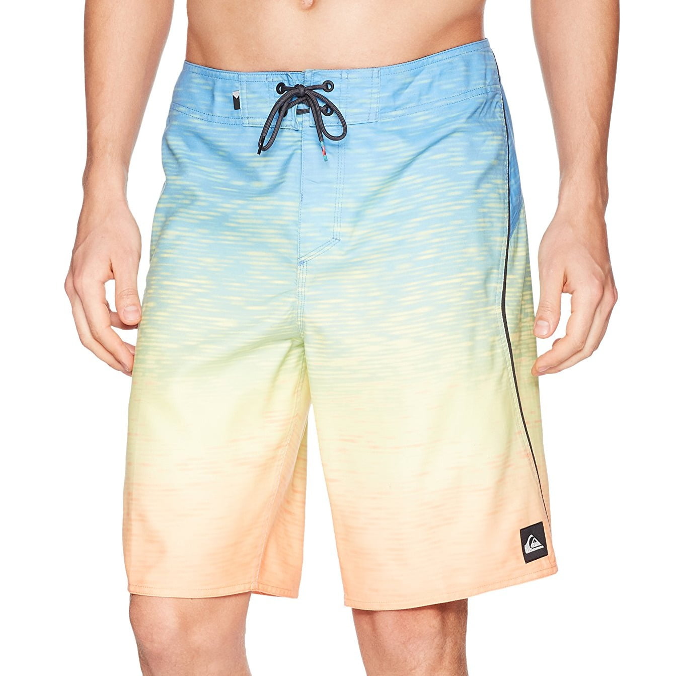 Quiksilver Mens Swimwear Ombre Drawstring Board Shorts 36 Walmart