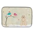 thumbnail image 1 of Carolines Treasures BB2566DDM Christmas Presents Between Friends Cocker Spaniel Buff Dish Drying Mat, 1 of 1