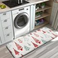 thumbnail image 3 of Multicolor Christmas Tree Pattern Kitchen Rug Mat,Kitchen Runner Rugs Non Skid Washable,Decorative Kitchen Floor Mats for Kitchen,Sink,Laundry,17"x47.2", 3 of 7