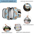 thumbnail image 3 of FORMRS Unisex School Backpack 17" Student Travel Bag with Laptop Compartment, Cartoon Capybara Pattern, 3 of 7