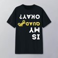thumbnail image 2 of Krdevn T-Shirt à Manches Courtes Imprimé Graphique pour Femmes Col Rond Décontracté Doux Basique Quotidien, 2 of 3
