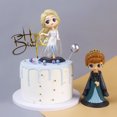 thumbnail image 4 of Q Posket-figura de princesa Elsa y Anna de , juguetes modelo GK, adorno de pastel, muñecas, regalos de decoración del hogar, regalos de Navidad, 15CM, 4 of 4
