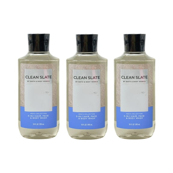 Bath & Body Works Men's Collection 3-in-1 Nourishing Citrus Body Wash 3 Pack