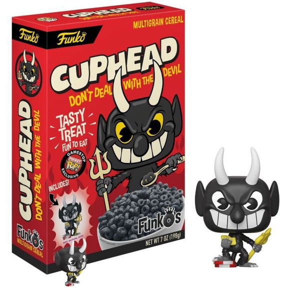 FunkO's Cereal: Cuphead, Devil Cereal w/ Figure Exclusive