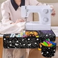 thumbnail image 4 of HELLHERO Halloween Pumpkin Ghost Design Sewing Machine Mat Storage Bag Waterproof Sew Machine Table Protector Fabric Polyester Waterproof Organizer, 4 of 5