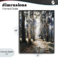 thumbnail image 4 of Stupell Industries Farmhouse Path in Autumn Light Black Framed Giclee Art, 11 x 14, by Franklyn Gregory, 4 of 8