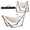 Beige, variant on Hammock with Stand - Portable Camping Hammock Chair - 2 in 1 Outdoor Swing - Folding Stand, Carrying Bag - Patio, Garden, Black