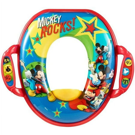 UPC: 0071463103140 | Mickey Mouse Soft Potty Ring – red one size