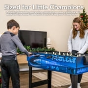 Sunnydaze 2-Player 10-in-1 Multi-Game Table, Game Time Blue