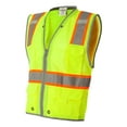 thumbnail image 2 of Kishigo - Premium Brilliant Series Heavy-Duty Class 2 Vest - 1510-1511 - Lime, 2 of 5