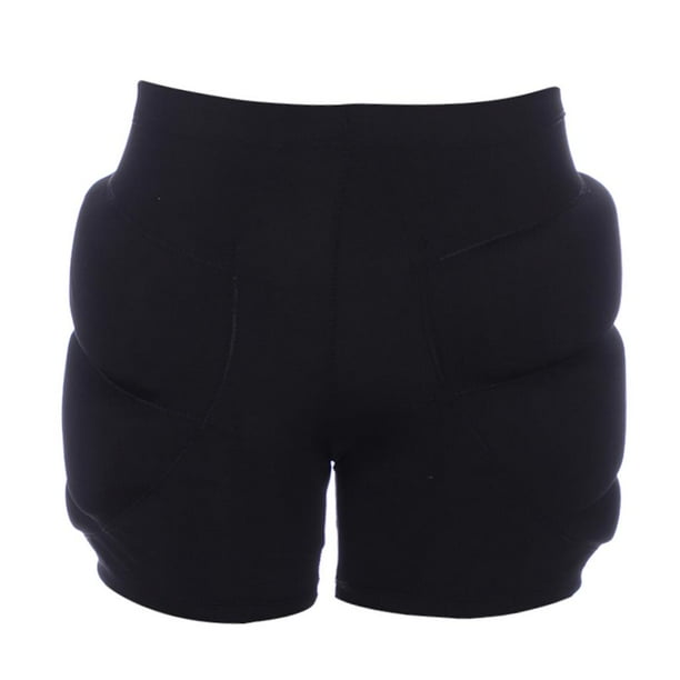 Pantalones acolchados de alto rendimiento con protección de cadera, unisex para mujer, hombre, pantalones cortos con protección de cadera para patinet XS Macarena Pantalones protectores de cadera