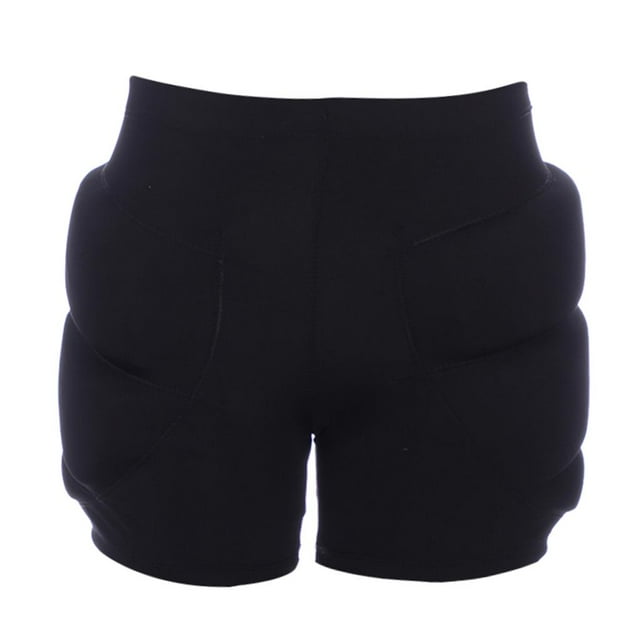 koolsoo Protection de Patinage Hanches EVA Rembourré Short Pantalon Protecteur Noir TP