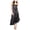 black, variant on Rachel Roy Womens Slip Asymmetrical Dress