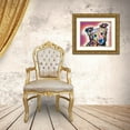 thumbnail image 3 of Dean Russo Collection 24x20 Gold Ornate Wood Framed with Double Matting Museum Art Print Titled - Collied, 3 of 4