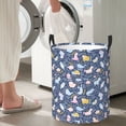 thumbnail image 6 of KLL Cute Baby Animals Waterproof Foldable Laundry Hamper Bucket with Handles for Storage Bin,Kids Room,Home Organizer (Small ), 6 of 7