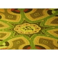 thumbnail image 1 of Ahgly Company Machine Washable Indoor Rectangle Transitional Yellow Area Rugs, 2' x 4', 1 of 7