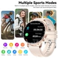 thumbnail image 2 of JELLOO Smart Watches for Men Women, with Earbuds Bluetooth Call 1.39" HD Screen Outdoor Sport Smartwatch, 100+ Sport Modes Activity Tracker, for iOS Android, 2 of 9