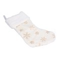 thumbnail image 1 of Christmas Stocking 42cm Spacious Interior, Hangable with Snowflake Embroidery, Decorative Pendant for Holiday Gift, 1 of 8