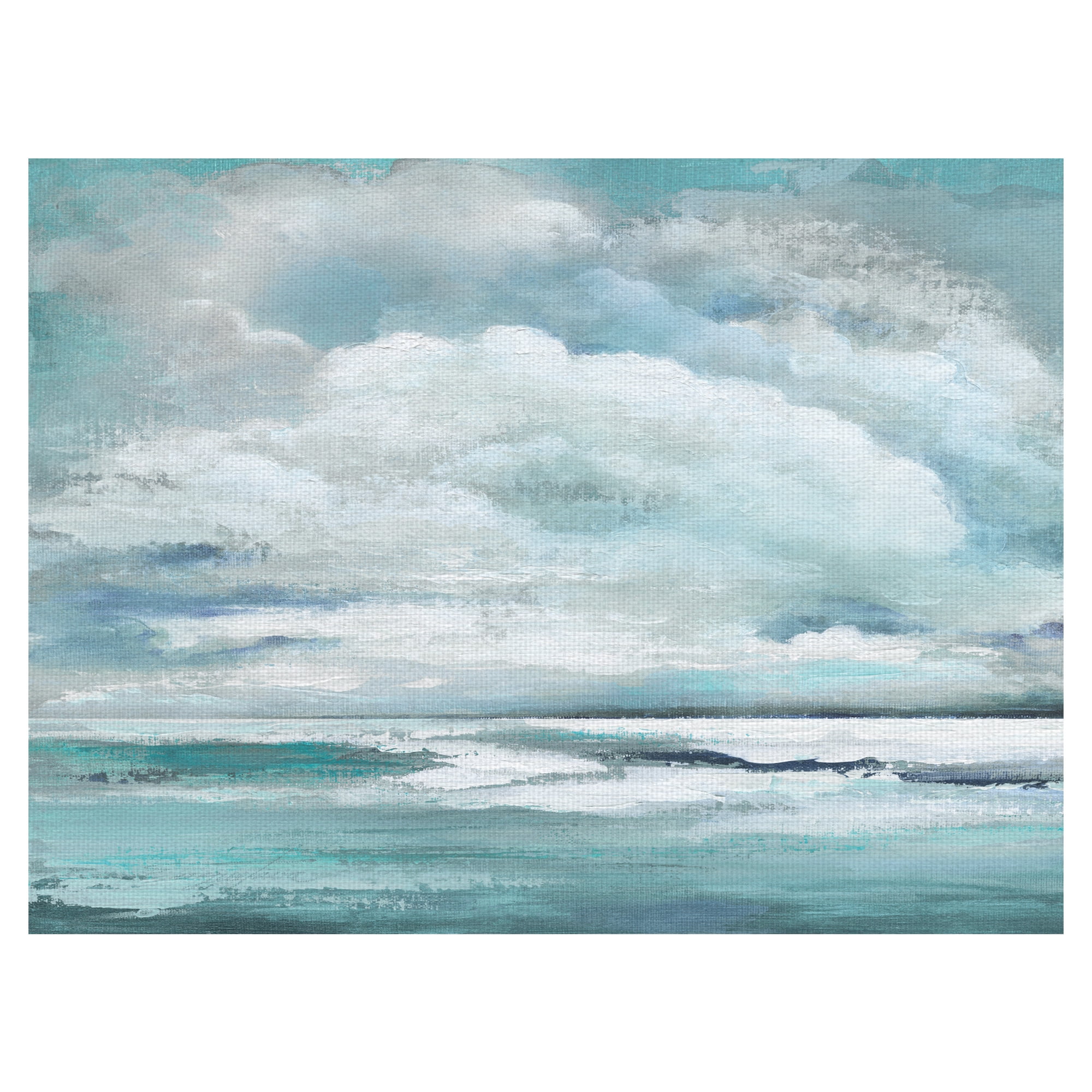 Billowing Clouds by Tava Wrapped Canvas Painting Art Print