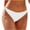 #1 White, variant on Lolmot Women's Bikini Bottoms Full Coverage Swim Bottoms Mid Waisted Side Tie Adjustable Bathing Suit Bottoms Swimsuit Bottoms