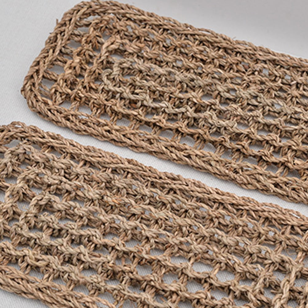 OULII Light Brown Woven Reptile Mat for Lizard and Snake Cages, Comfortable Pet Cushion Bedding