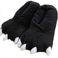 thumbnail image 5 of Unisex Plush Animal Paw Slippers, Fuzzy Warm House Shoes, Dinosaur Claw Slippers, Cozy Furry Slippers for Men Women & Children, 5 of 5