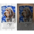 thumbnail image 2 of Carolines Treasures SC9780CNL Otterhound Winter Snowflakes Ceramic Night Light, 2 of 2