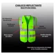thumbnail image 4 of Chaleco Seguridad Industrial Brigadista Reflectante 5 Piezas, 4 of 7