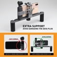 thumbnail image 2 of Cinema Mount MK III with Osmo Pocket Clip Kit: Video Stabilizer System for Smartphone & Camera, Cold Shoe Mounts, Standard Tripod Thread Mount, Smartphone Rig, Fit Arca Swiss, Solid Aluminum Grip, 2 of 9