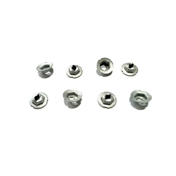 1970-1981 Marker Light Bezel Mounting Nut Set - 8 Pieces
