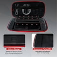 thumbnail image 2 of Carrying Case for Nintendo Switch 2(2025), Hard Shell & Waterproof Portable Travel Carry Case Game Storage Bag with 2 Screen Protectors, Black, 2 of 7