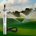 thumbnail image 6 of Goxfaca 1HP 110V Deep Well Submersible Pump, 16 GPM, 164ft Head, Stainless Steel, 3'' Deep Well Water Pump for Irrigation, Home, Industrial,60 Hz, 49ft Copper Power Cord, 6 of 9
