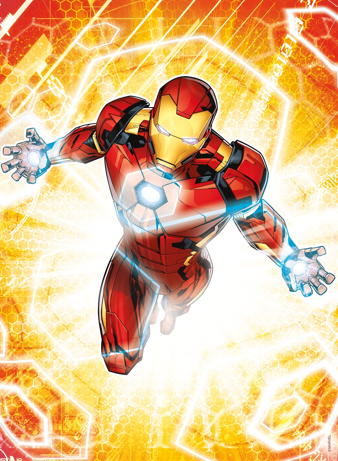 Buffalo Games 100-Piece Iron Man The Armored Avenger Interlocking Jigsaw Puzzle