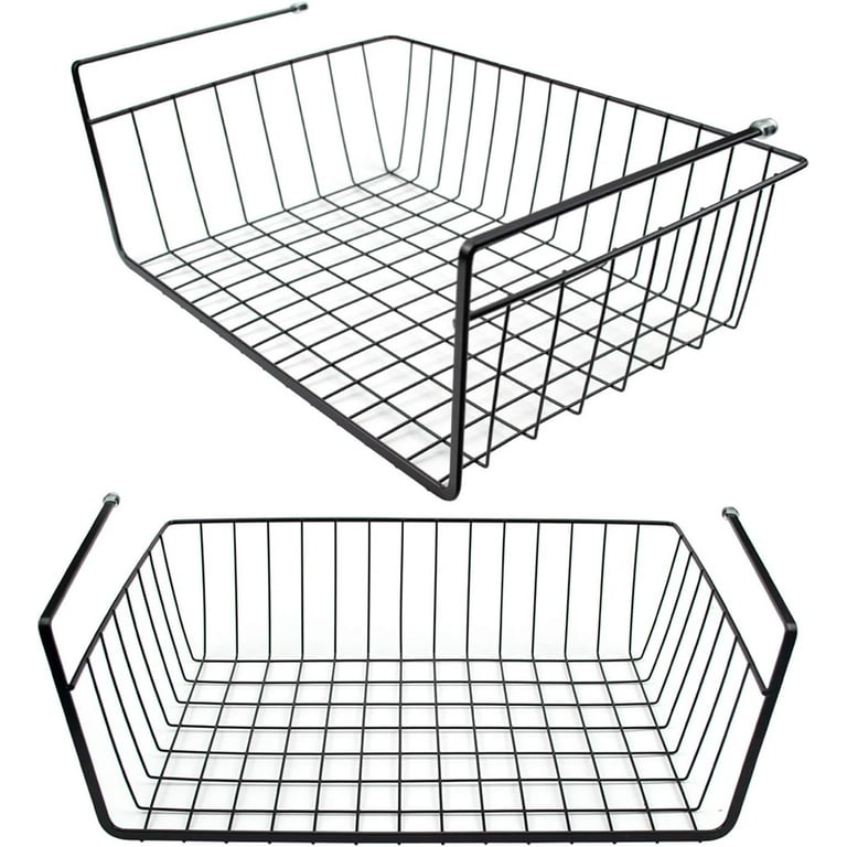 How To Use Under Shelf Baskets To Double Your Kitchen Cabinet