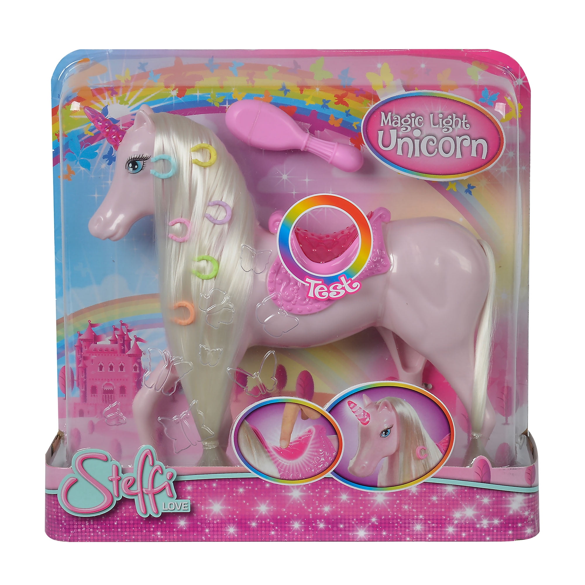 Wonder Pony Land Girl Doll With White Unicorn Play Set New In Box 