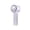 Purple, variant on Transparent USB Mini High-Power Handheld Fan with Ice Compress Technology