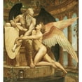 thumbnail image 2 of Walter Crane 20x21 Black Ornate Framed Double Matted Museum Art Print Titled: The Roll of Fate, 2 of 5