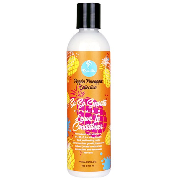 Curls, So So Smooth Vitamin C Leave In Conditioner, 8 Fl. Oz. Walmart