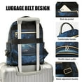 thumbnail image 3 of FORMRS Mini Backpack Purse for Women Quilted Travel Daypack Casual Shoulder Bag, Window Earth, 3 of 7